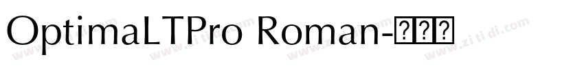 OptimaLTPro Roman字体转换 OptimaLTPro Roman字体转换